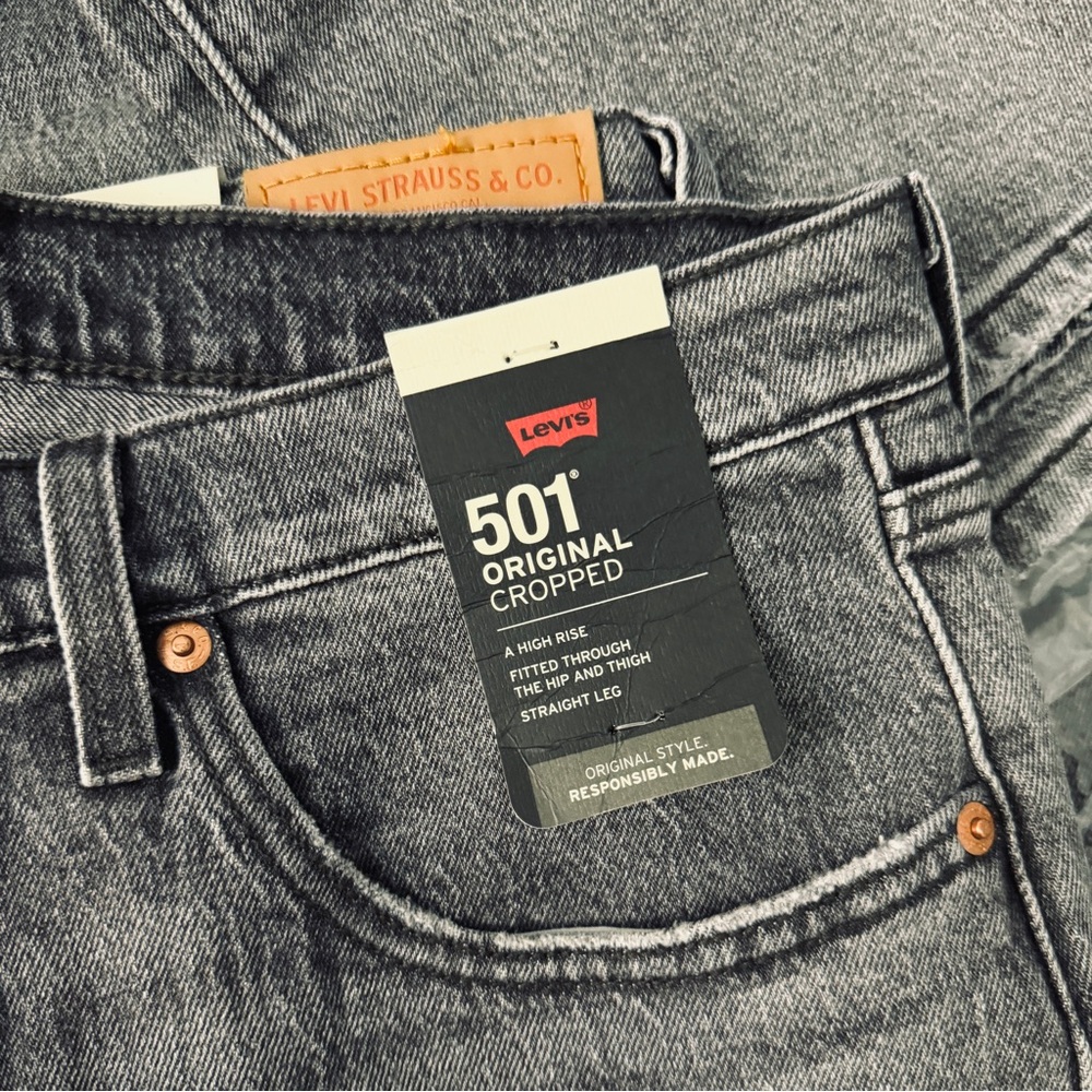 Levi's 501 Original Cropped Jeans